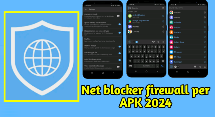 Net blocker firewall per APK 2024